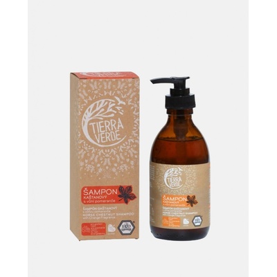 Tierra Verde Šampón gaštanový Pomaranč 230 ml
