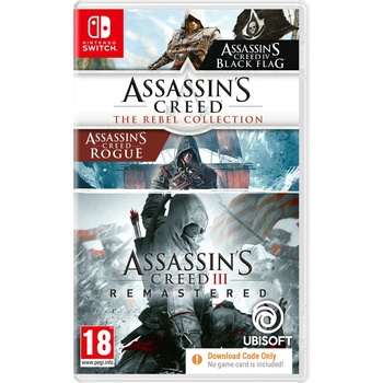 Image 1 of Ubisoft Assassin's Creed The Rebel Collection: Balck Flag + Rogue + III Remastered (Switch)
