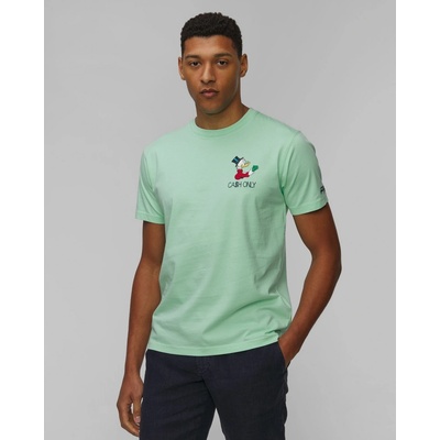 Mc2 Saint Barth pánské tričko S Potiskem Zelené