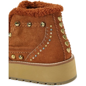 Kurt Geiger London Велурени апрески Kurt Geiger London Mansion Cosy Boot в кафяво 4993936029 (4993936029)