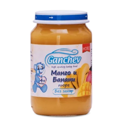 Ганчев пюре Банан и манго