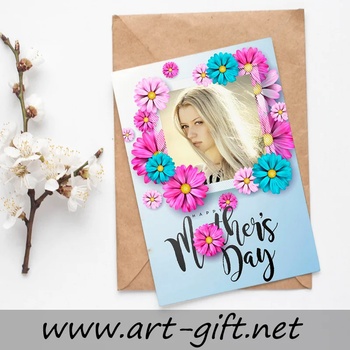 Art gift Картичка за Happy Mother`s Day