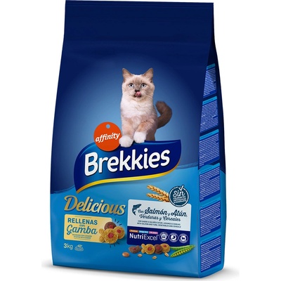 Brekkies Feline Delicious s rybou 2 x 3 kg