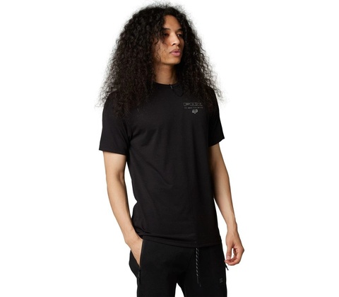 Fox Big Influence Ss Tech Tee black