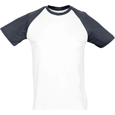 Soľs FUNKY pánské triko SL11190 White black
