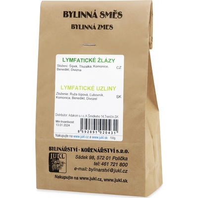 Jukl bylinná směs Lymfatické žlázy 100 g