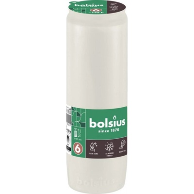 Náplň Bolsius, 110 h, 342 g, 57x177 mm, do kahanca, biela, olej