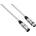 Bespeco LZMB600 White 6 m Микрофонен кабел (LZMB600WHTR)