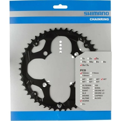 Prevodník Shimano Acera M361 Fe 48z 3x7/8sp