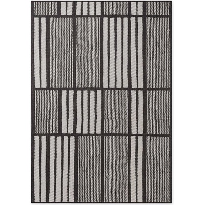 Ted Baker Черен/кремав килим за открито и закрито 160x230 cm Haringey Allington - Ted Baker (106381-160x230)