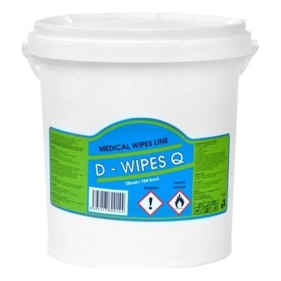 D-WIPES Zvlhčené dezinfekční utěrky Medical wipes line 700 ks