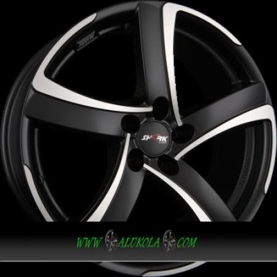 Alutec Shark 7x16 5x114,3 ET38 black polished