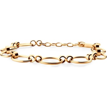 SAVICKI Narukvica Savicki 10, 2 mm: pozlaćeno srebro