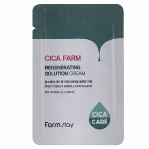 Farm Stay Cica Farm Regenerating Solution Cream (sample) - Крем за лице с центела 1мл (sample)