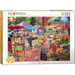 EUROGRAPHICS - Puzzle A Day at the Farmer's Market - 100 piese