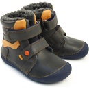 D.D.Step Barefoot zimní obuv W063-374M Royal blue