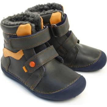 D.D.Step Barefoot zimní obuv W063-374M Royal blue