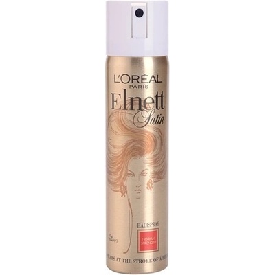 L'Oréal Elnett Satin lak na vlasy pre lesk (Normal Strength Hairspray) 75 ml
