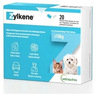 Vetoquinol Zylkene 75 mg 20 kapslí