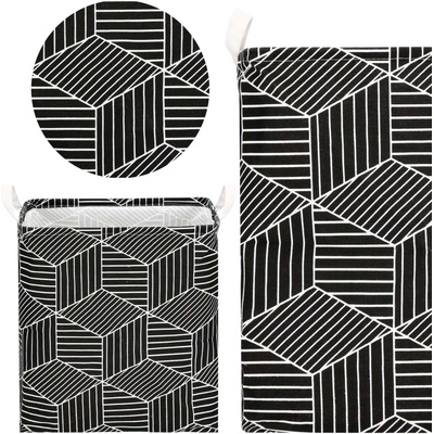 Springos Кошница за съхранение 35л - черен (HA0105)