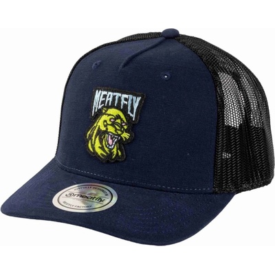 Meatfly Hawkye Trucker Navy Blue Panther Modrá
