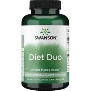 Swanson Diet Duo - Features Chitosan and White Kidney Bean [60 капсули]