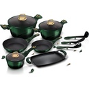 BerlingerHaus Sada hrnců Emerald Metallic hliníková 12 ks