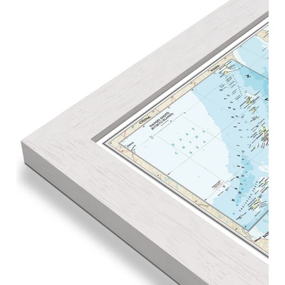 National Geographic Japonsko - nástěnná mapa Classic 63 x 73 cm Varianta: mapa v dřevěném rámu, Provedení: Pegi bílý