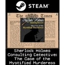 Sherlock Holmes Consulting Detective: The Case of the Mystified Murderess