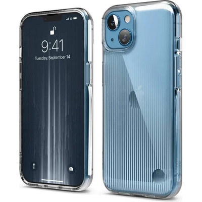 elago Urban Clear Case - удароустойчив силиконов (TPU) калъф за iPhone 13, iPhone 14 (прозрачен)