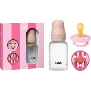 Bibs Подаръчен сет BIBS - Baby Sprinkle, бутилка, 150 ml + 2 залъгалки, 0-6 м, Blush (7500144) - ozone