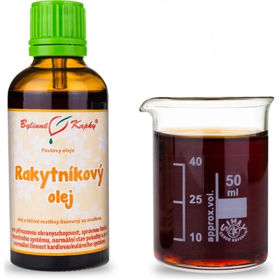 Bylinné kapky Rakytníkový olej 50 ml
