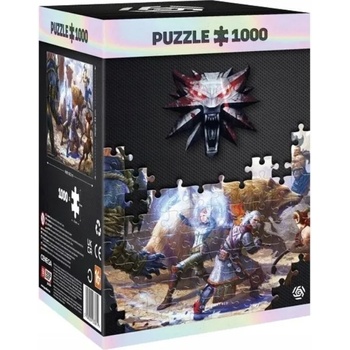 Good Loot Пъзел Good Loot от 1000 части - Гералт от Ривия в битка