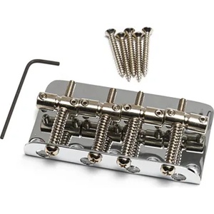 Fender Standard Bass Bridge Assembly, Chrome