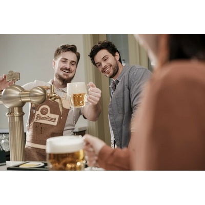 Úžasná interaktivní expozice příběhu piva + škola čepování Pilsner Urquell Experience v Praze