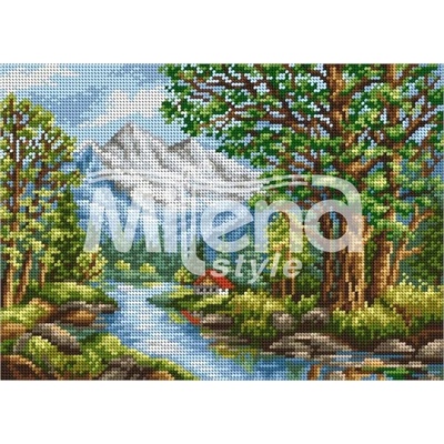 Milena Style Къща в планината - гоблен със схема