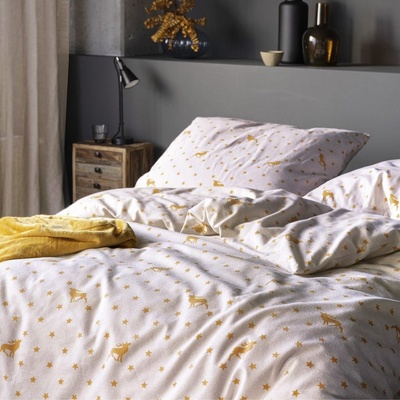 Irisette Obliečky flanel Panda 8496-40 140x200 70x90