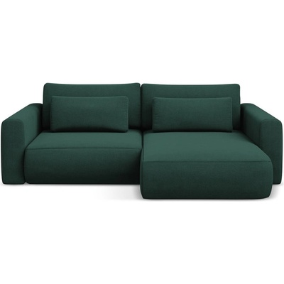 makamii Зелен разтегателен ъглов диван с място за съхранение (десен ъгъл) Kapua - Makamii (KAPUA_RCF_S_24_P1_C1)