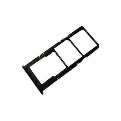 Držák (šuplík) SIM Samsung A515, A715 Galaxy A51, A71 black