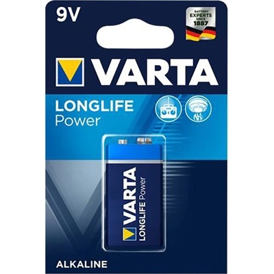 VARTA Батерия, 9V, 1 бр, VARTA "Longlife Power" 4922 121 411 (4922 121 411)
