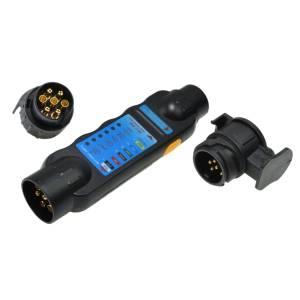 GEKO Тестер за контакти и щепсели с адаптер 13/7 7/13 g02331 (g02331)