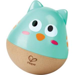 HaPe International Музикална играчка HaPe International - Бухал, син (H0111)