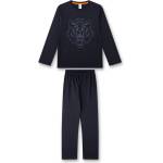 Sanetta Детско ежедневно термо бельо Sanetta Kid's Pyjama Long Everyday base layer - Dark Navy - размер 140 (EU) (714-2048-0112)