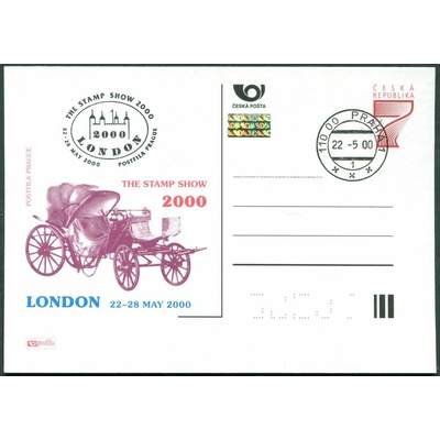 Česká pošta (2000) CDV 41 O - P 57 - London - razítko