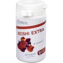 Vieste Reishi Houba Extra + Vitamín C 60 kapslí