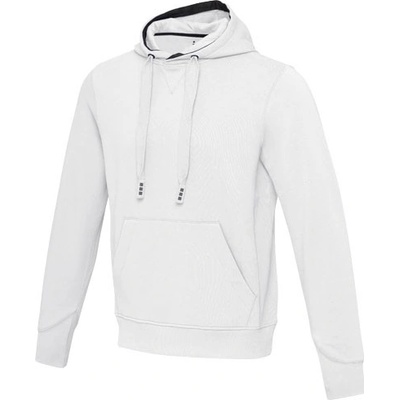 Unisex mikina s kapucí Arora Bílá