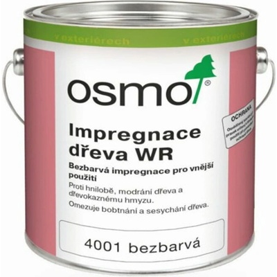 OSMO IMPREGNÁCIA DREVA WR Ochrana pôsobeniu škodcov a húb 0,75 l