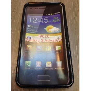 Samsung Силиконов калъф Samsung Galaxy Advance i9070 черен