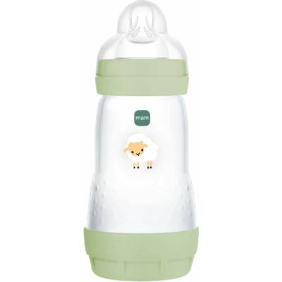Mam Baby Antikoliková kojenecká láhev Perfect Start zelená 260 ml