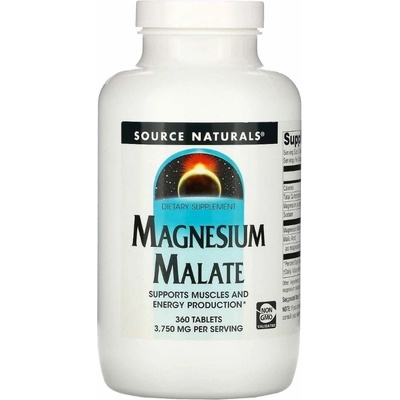 Source Naturals Malát horečnatý 3750 mg 360 tabliet